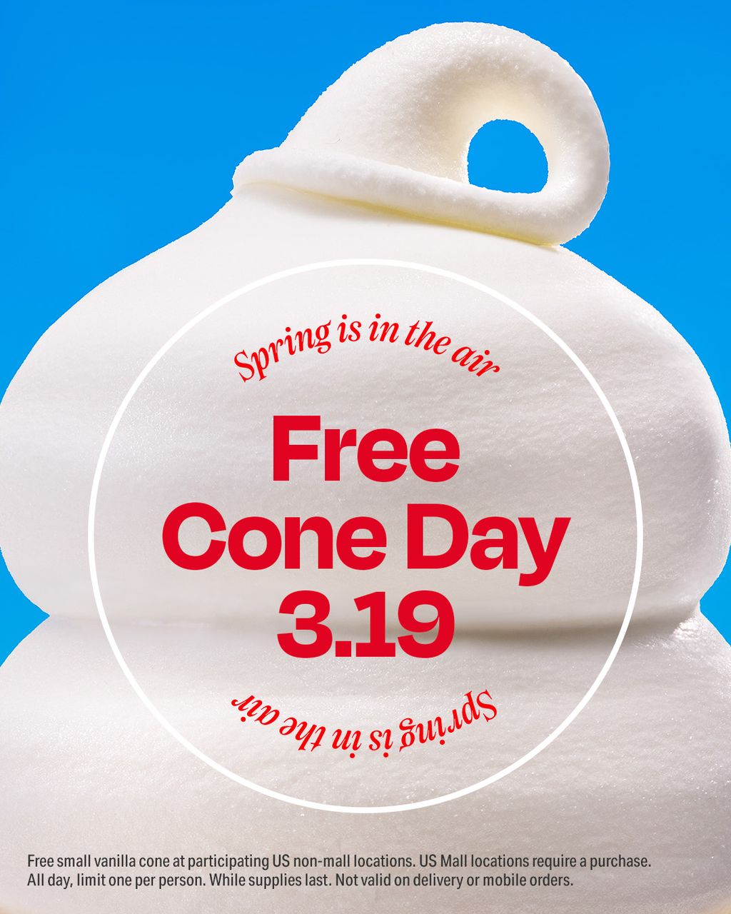 DQ Free Cone Day