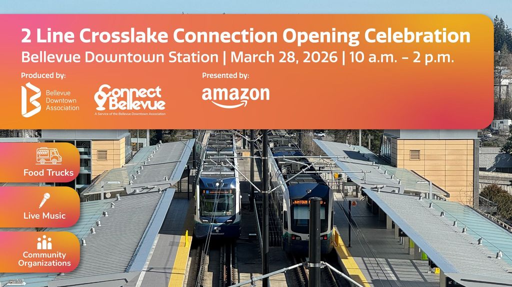 2 Line Crosslake Connection Opening Celebration at Bellevue Downtown Station