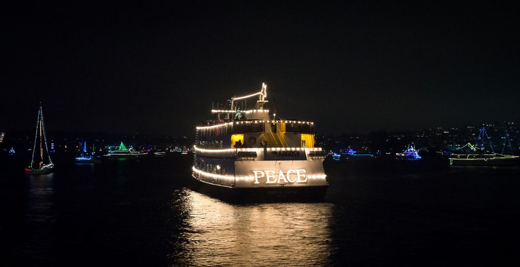 Christmas Ship Viewing at O.O. Denny Park