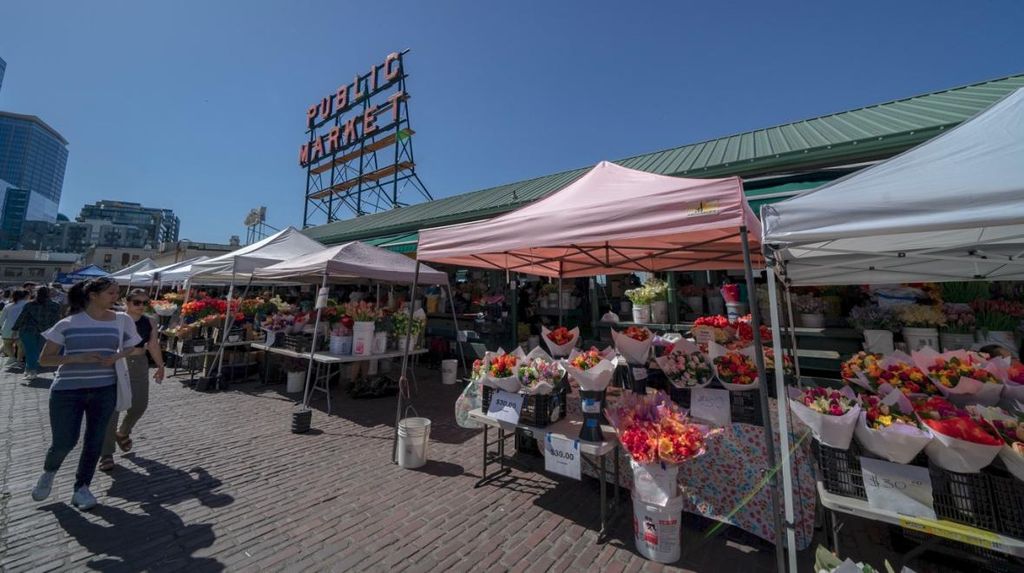 18th Annual Pike Place Market Flower Festival