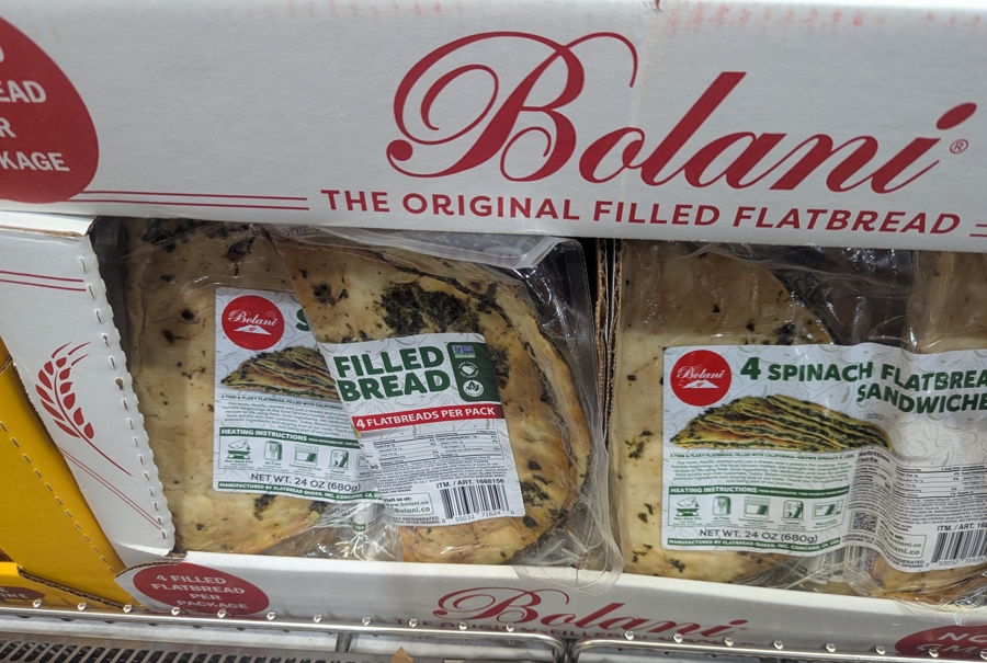 filled flat bread
