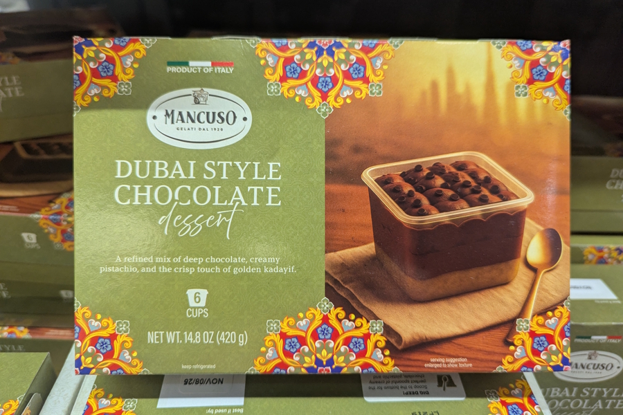 Dubai chocolate mousse