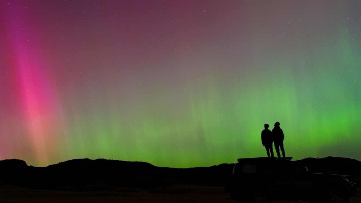green northern lights