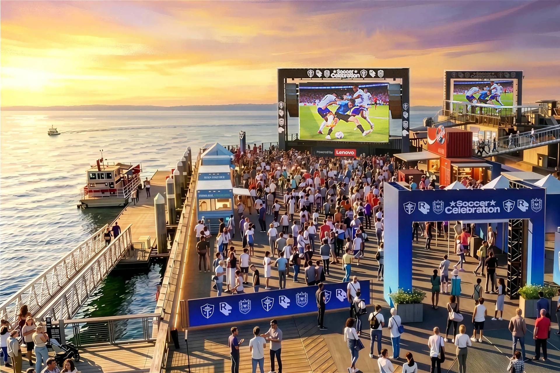 soccer celebration watch party