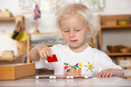 Montessori child
