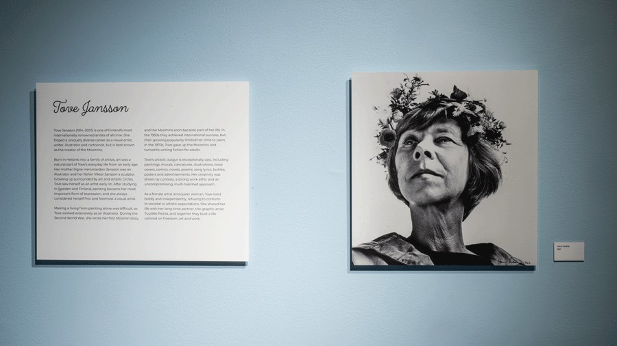 Tove Jansson photo and life story in the newest exhibition at the Seattle National Nordic Museum