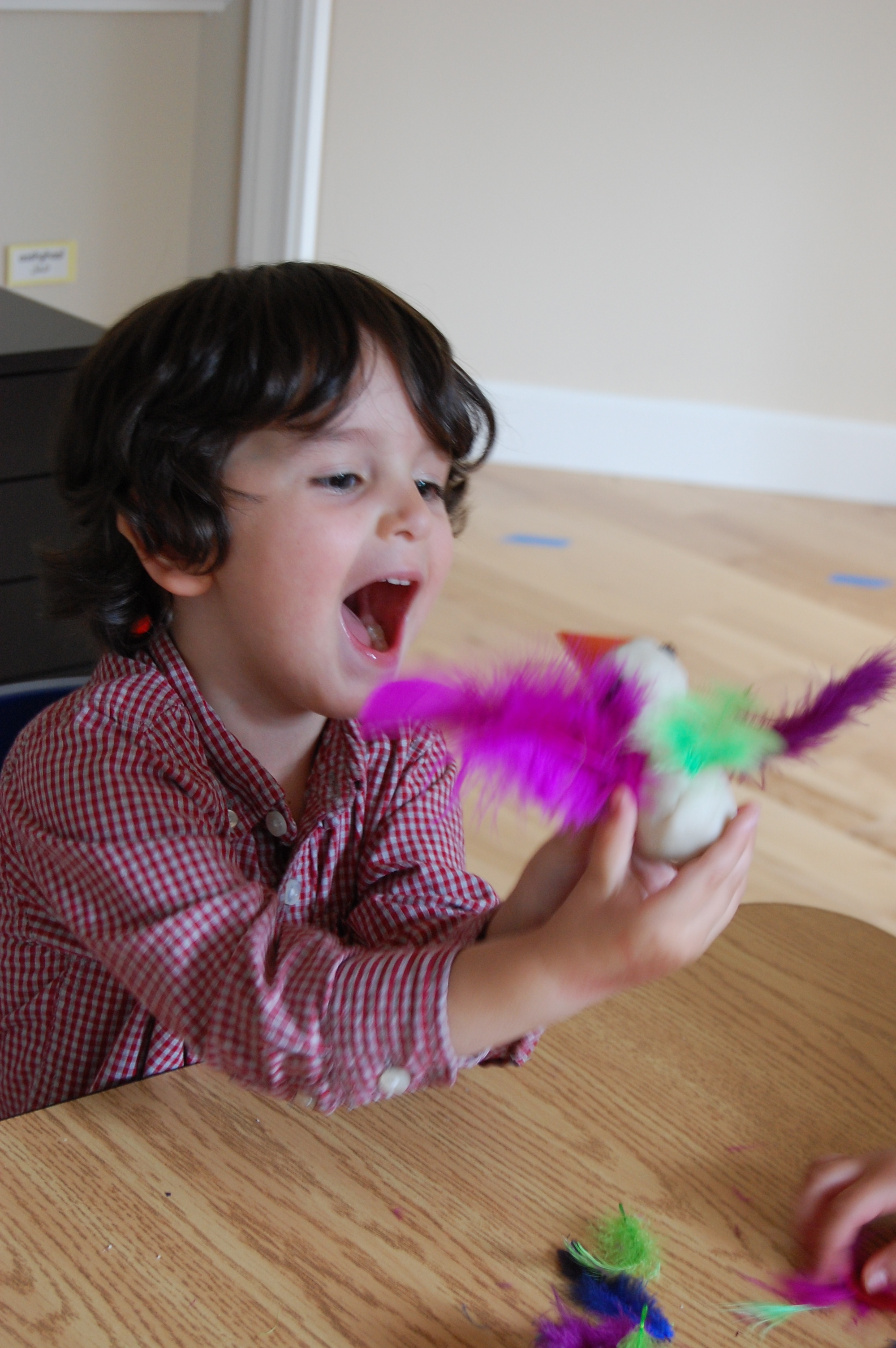 student at Persian Preschool