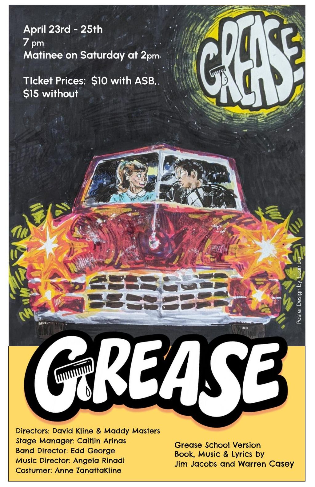 ‘Grease’ Presented by Bellevue High School