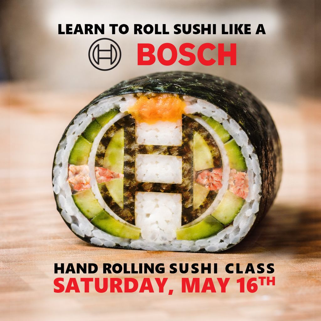 Hand Rolling  Temaki Sushi Class