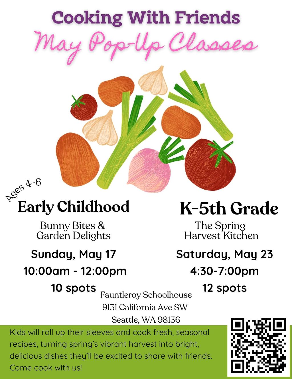 Cooking With Friends: Spring Harvest Kitchen