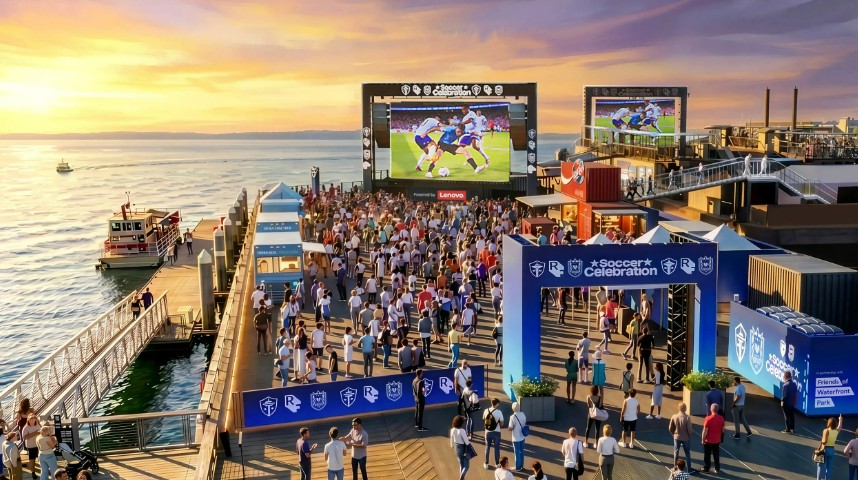 Free World Cup Watch Parties on the Seattle Waterfront