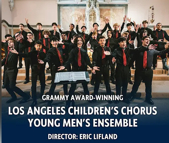 Grammy Award winning Los Angeles Young Men’s Ensemble in Concert