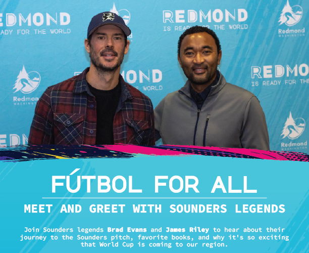 Fútbol for All Speaker Series: Meet and Greet with Sounders Legends