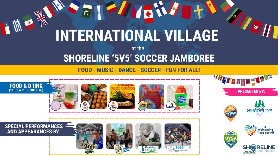 International Village at Shoreline Soccer Jamboree