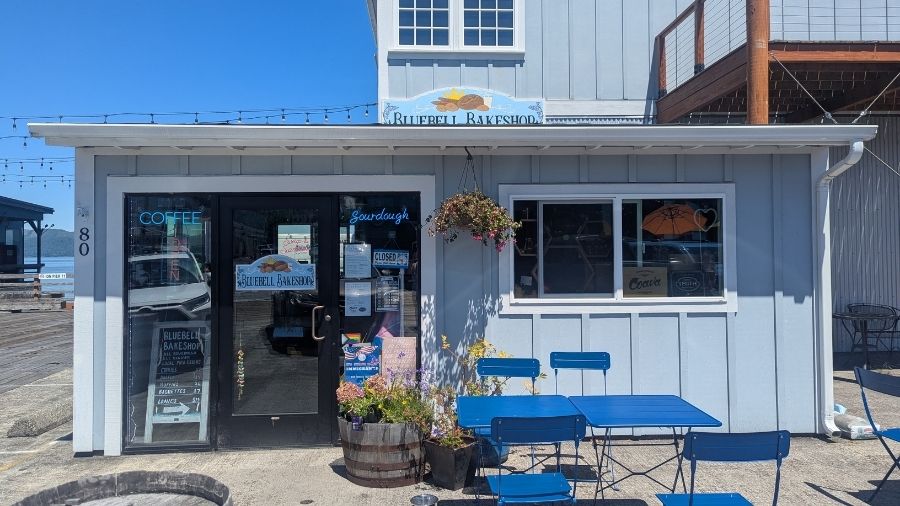 Bluebell Bakeshop in Astoria Oregon