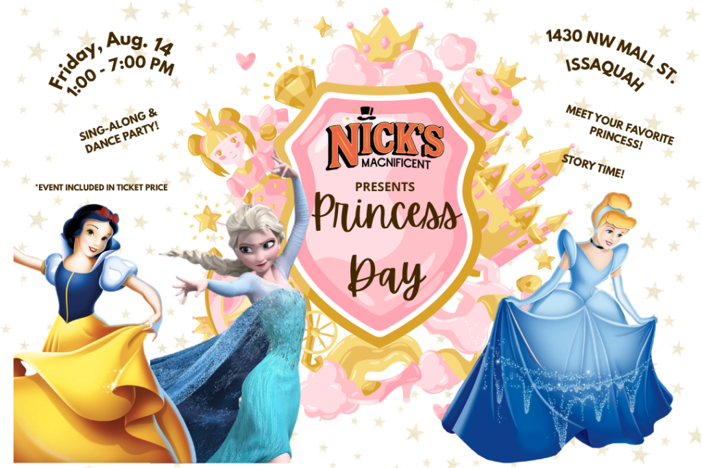 Princess Day at Nick’s Magnificent Indoor Playground