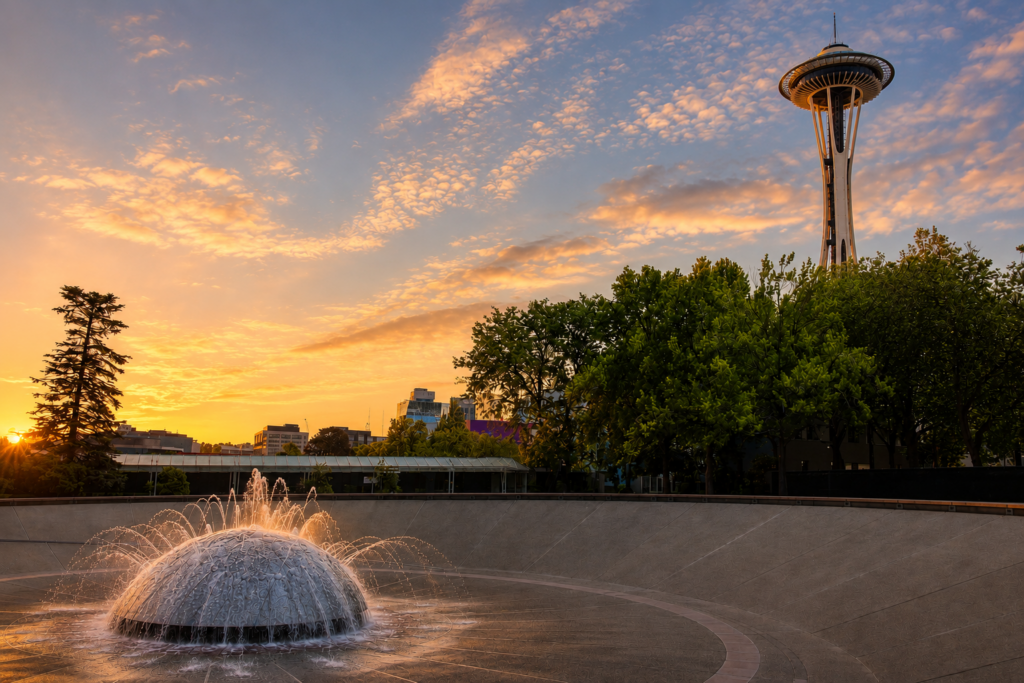 Silent Vigil at Seattle Center