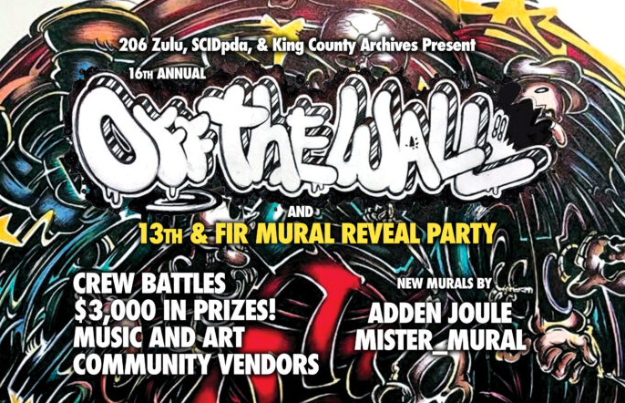 16th Annual Off The Wall + 13th & Fir Mural Reveal Party