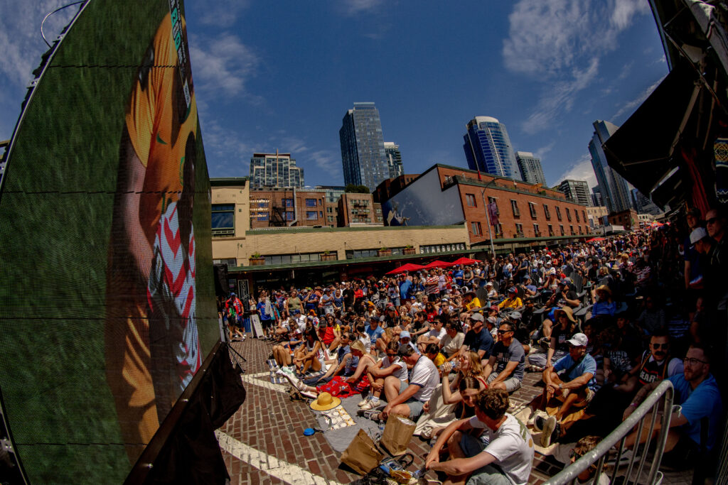 World Cup Final Live at Pike Place Market