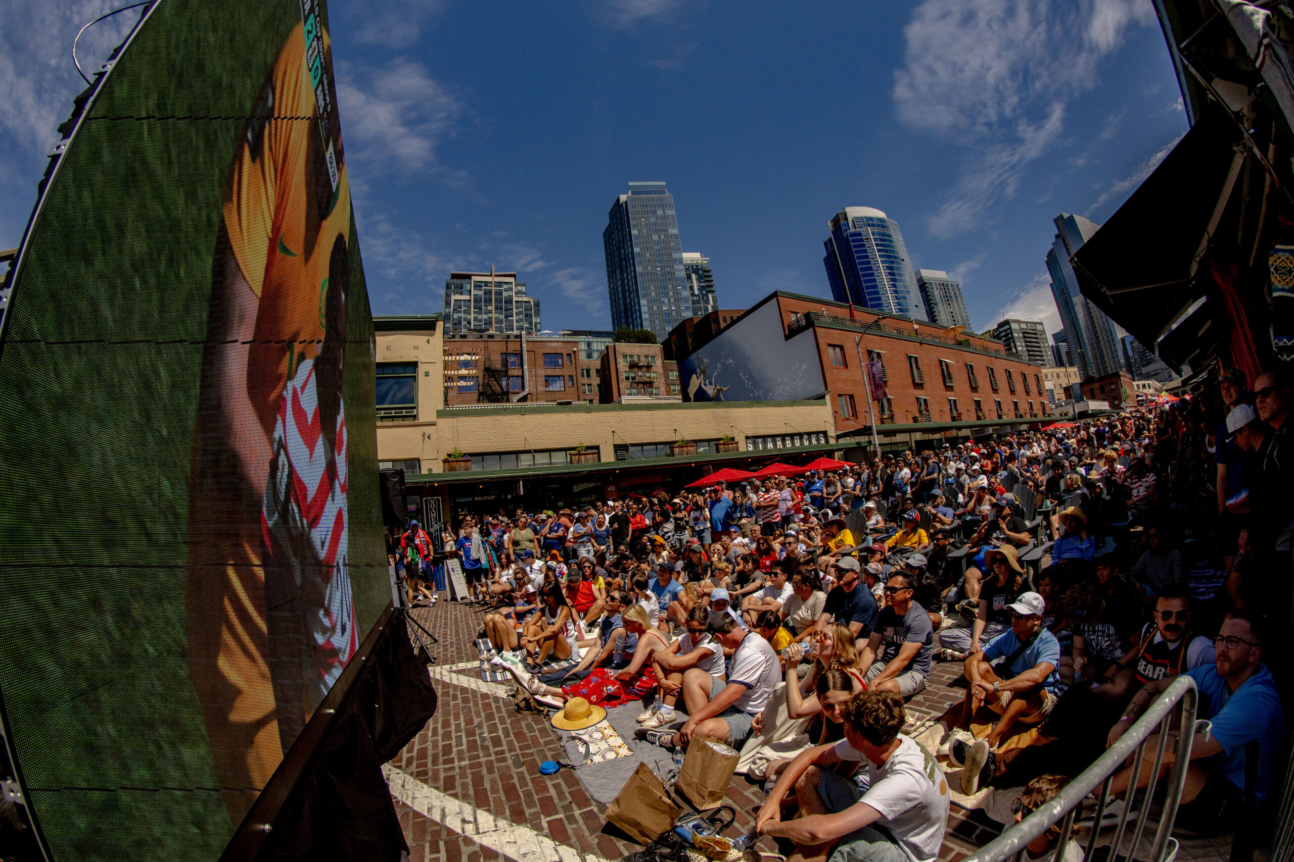World Cup Final Live at Pike Place Market
