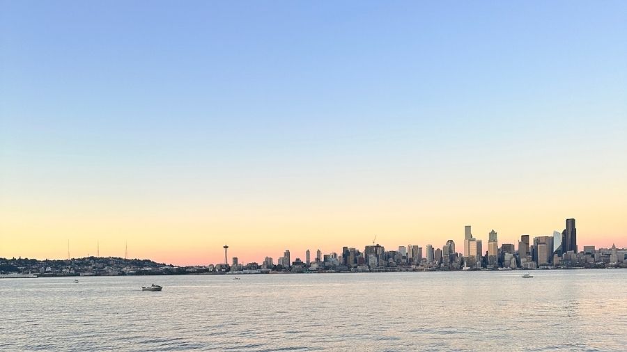 sunset at Seacrest Cove