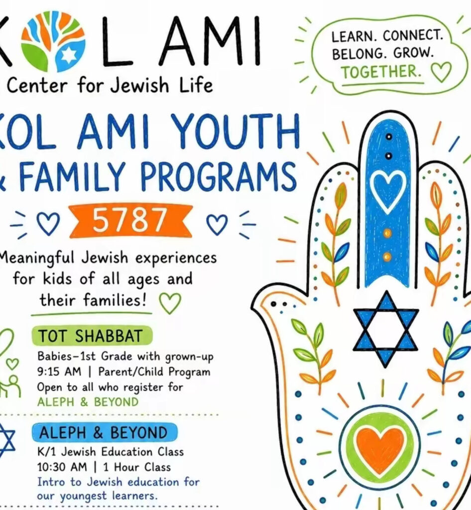 Sukkot Open House: Kol Ami Youth Programs