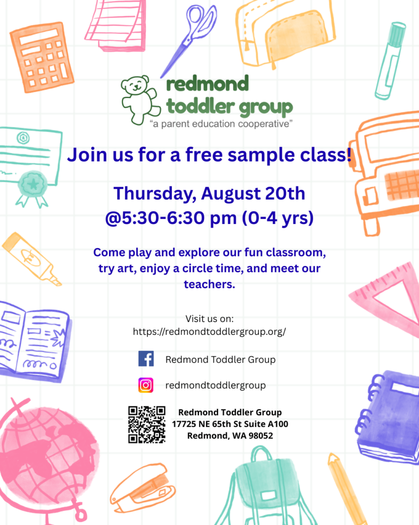 Sample Class at Redmond Toddler Group