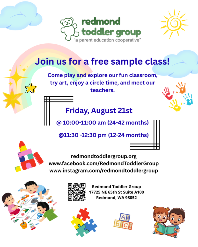Sample Class at Redmond Toddler Group