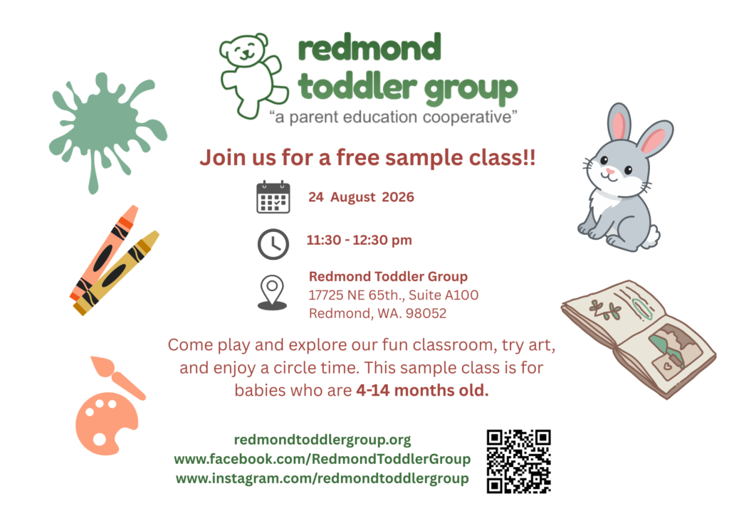 Sample Class at Redmond Toddler Group