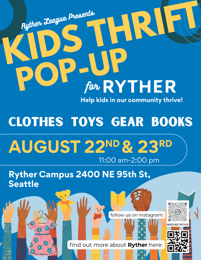 Kids Thrift Pop-Up for Ryther
