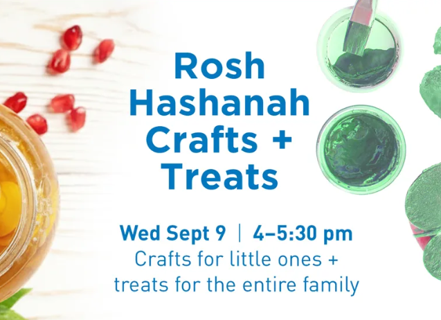 Rosh Hashanah Crafts + Treats