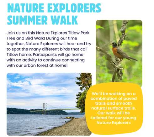 Nature Explorers Summer Walk