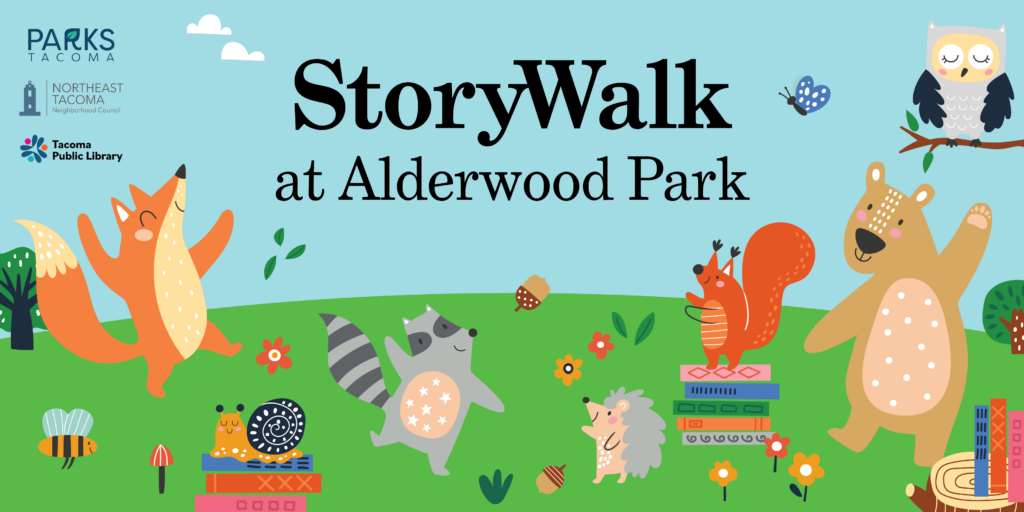 Storywalk at Alderwood Park: César’s Cerulean Surprise