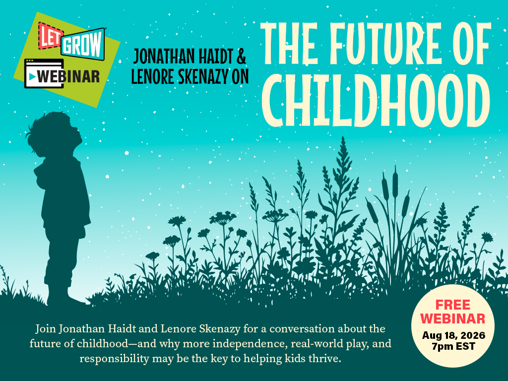 Virtual: Jonathan Haidt & Lenore Skenazy on the Future of Childhood