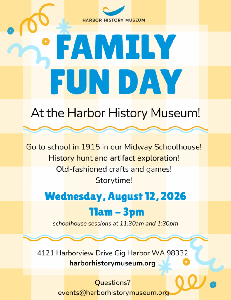 Family Fun Day at the Harbor History Museum