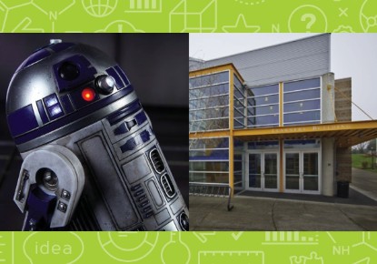 Meet R2-D2 at NewHolly Branch