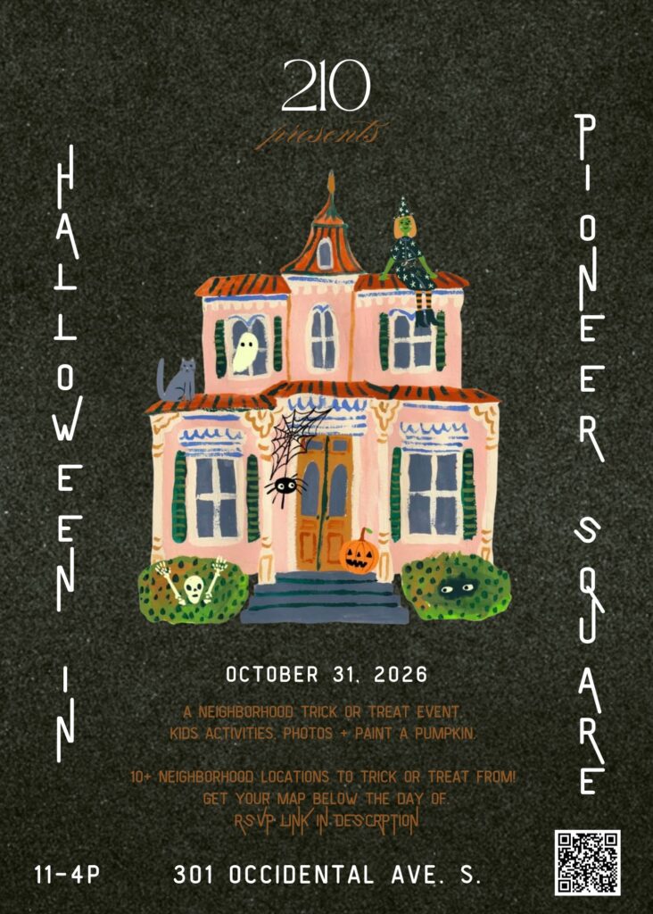 Trick or Treat in Pioneer Square