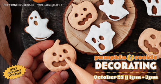 Pumpkin & Cookie Decorating