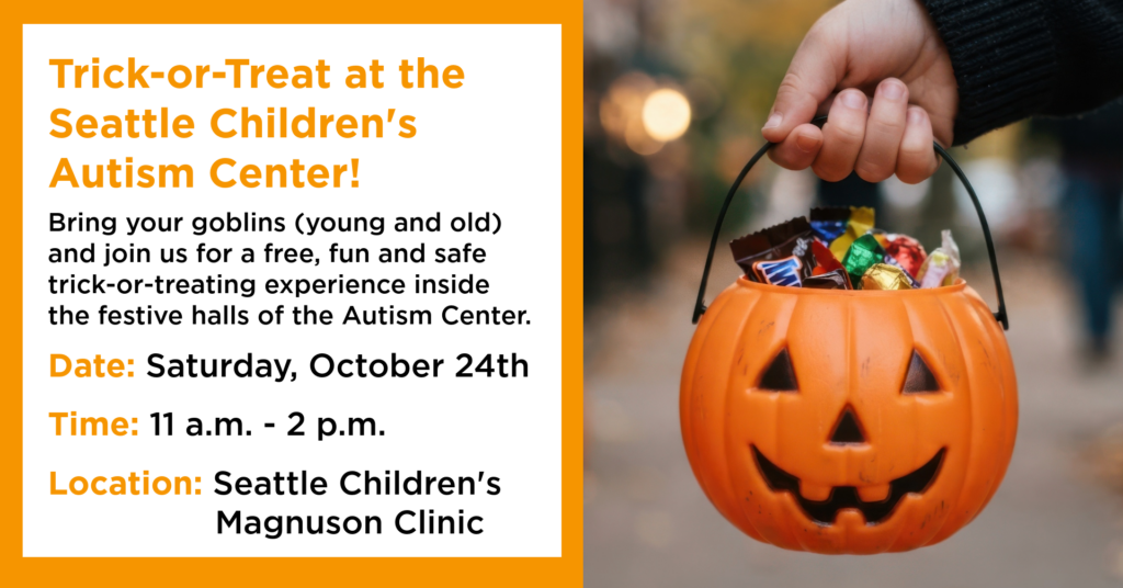 Seattle Children’s Autism Center Halloween Event