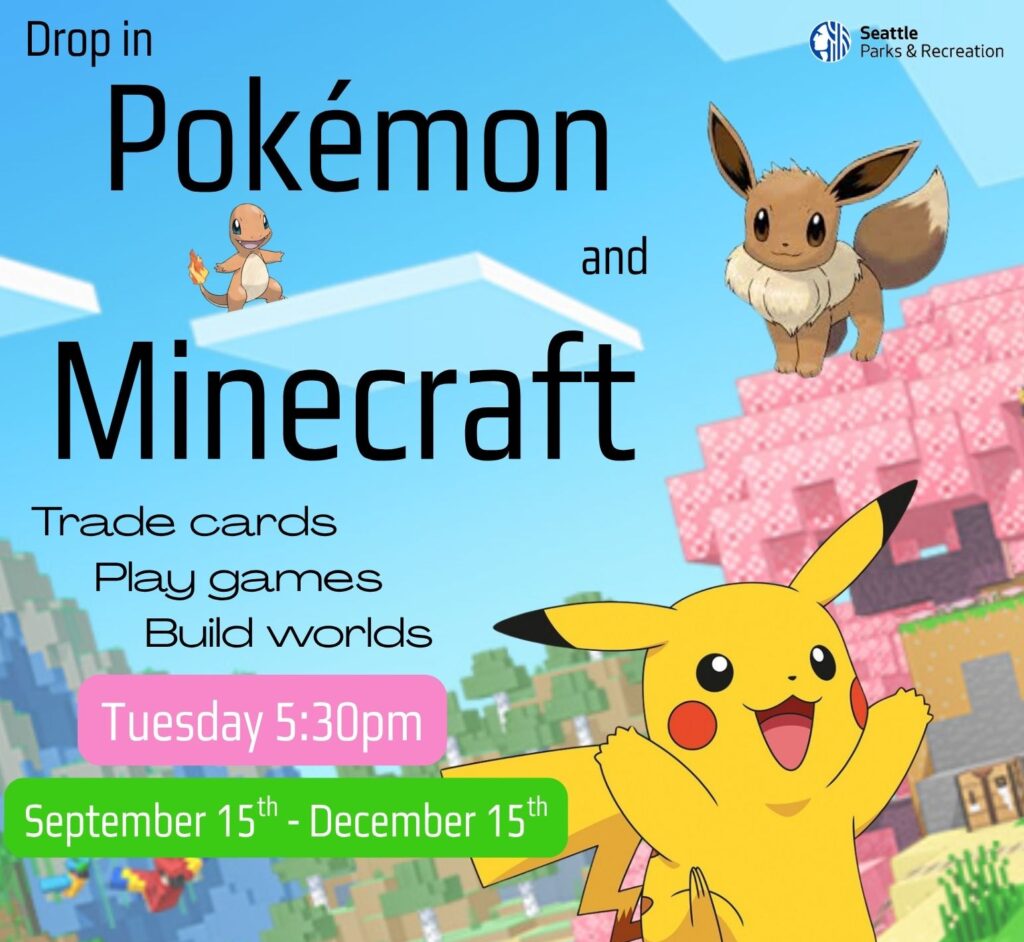 Pokémon and Minecraft