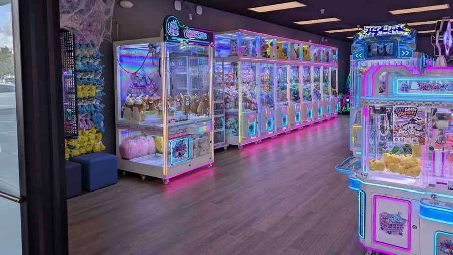 machines at Klawcade, a new Vancouver activity for families
